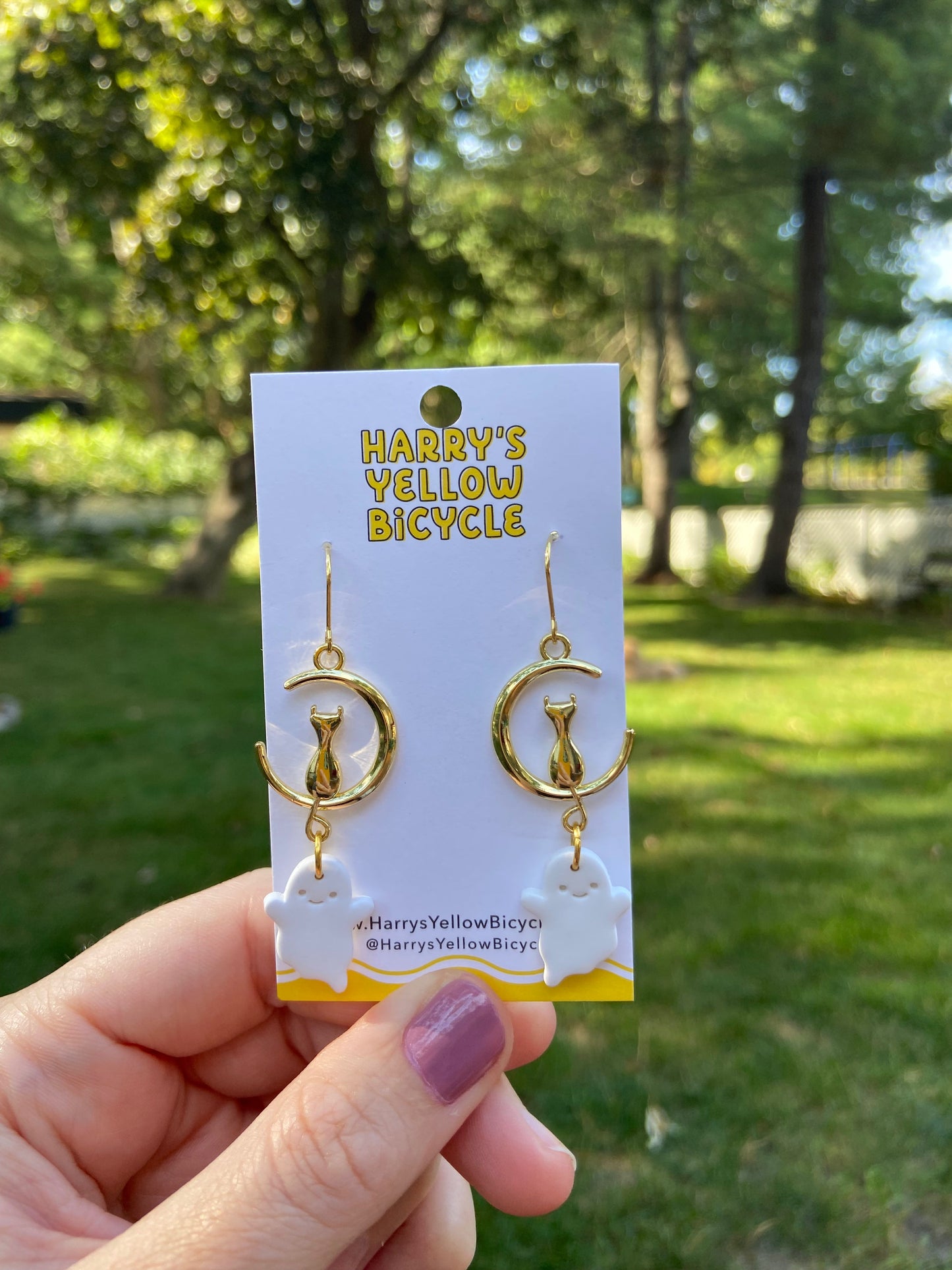 earrings - polymer clay