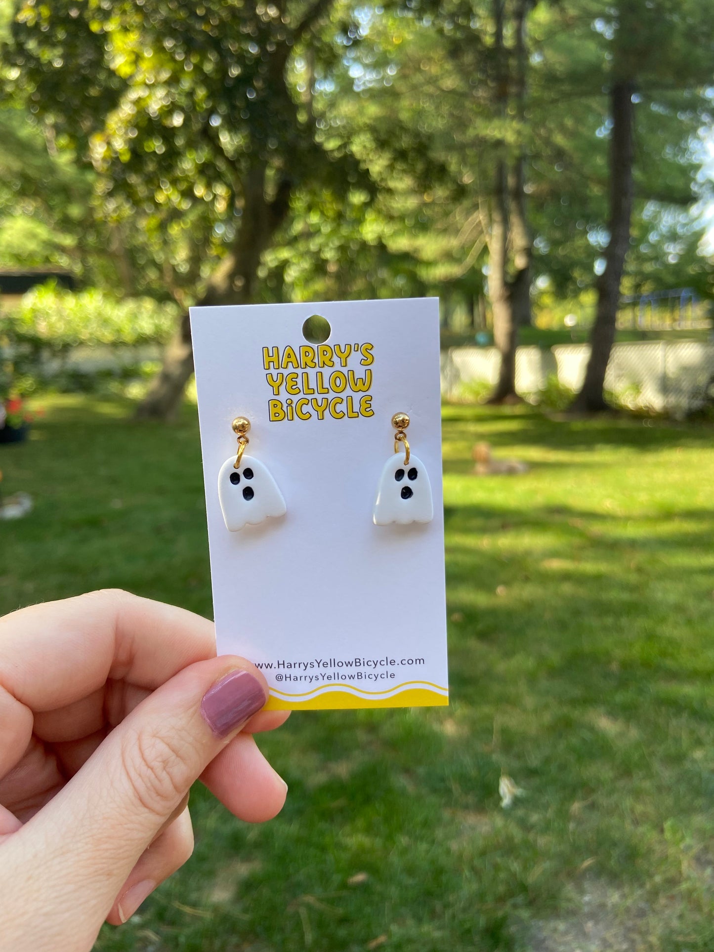 earrings - polymer clay