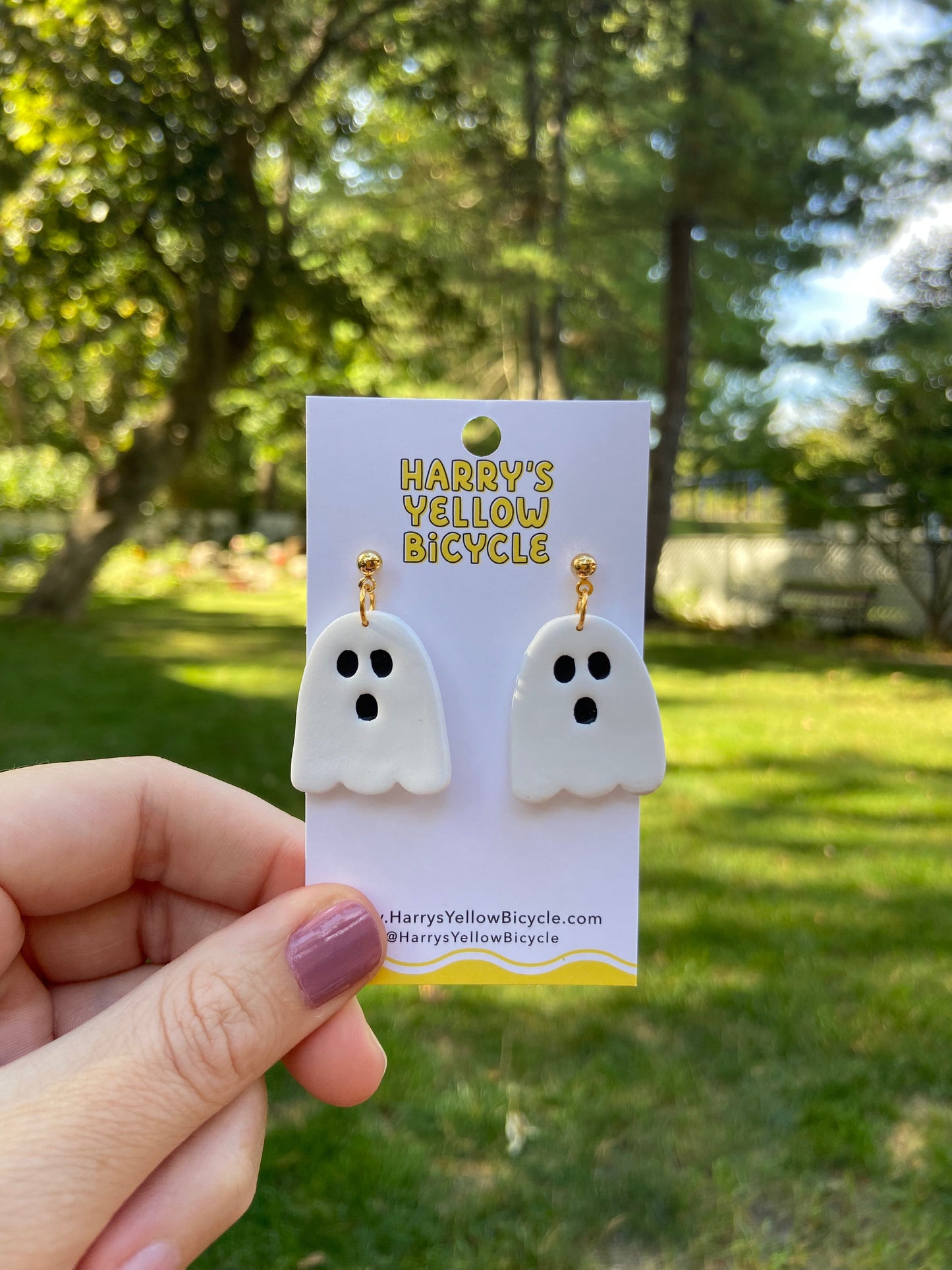 earrings - polymer clay