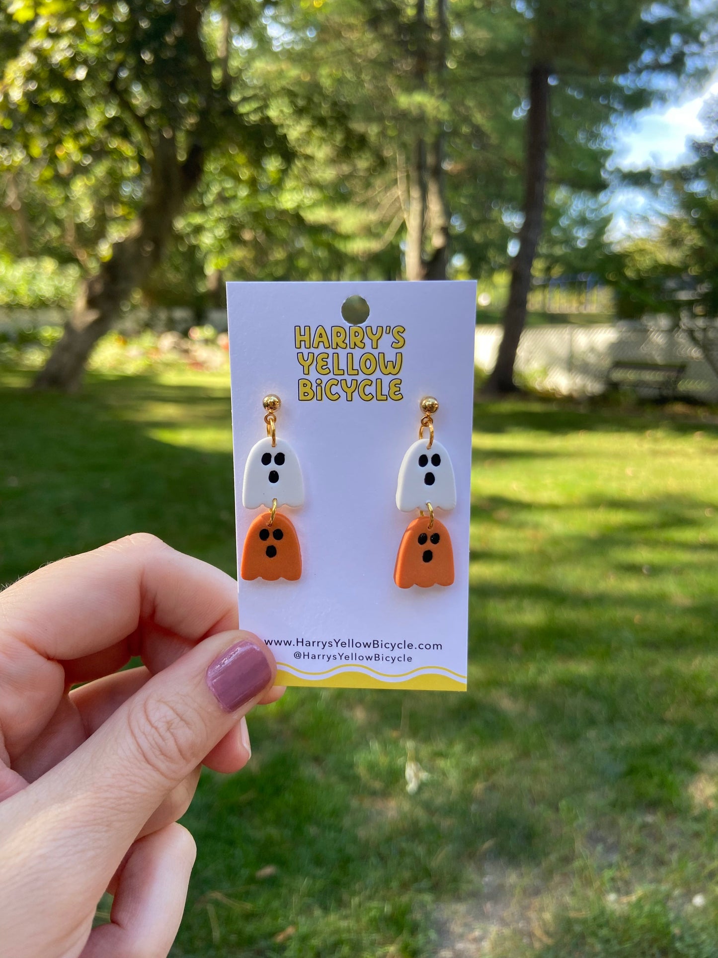 earrings - polymer clay