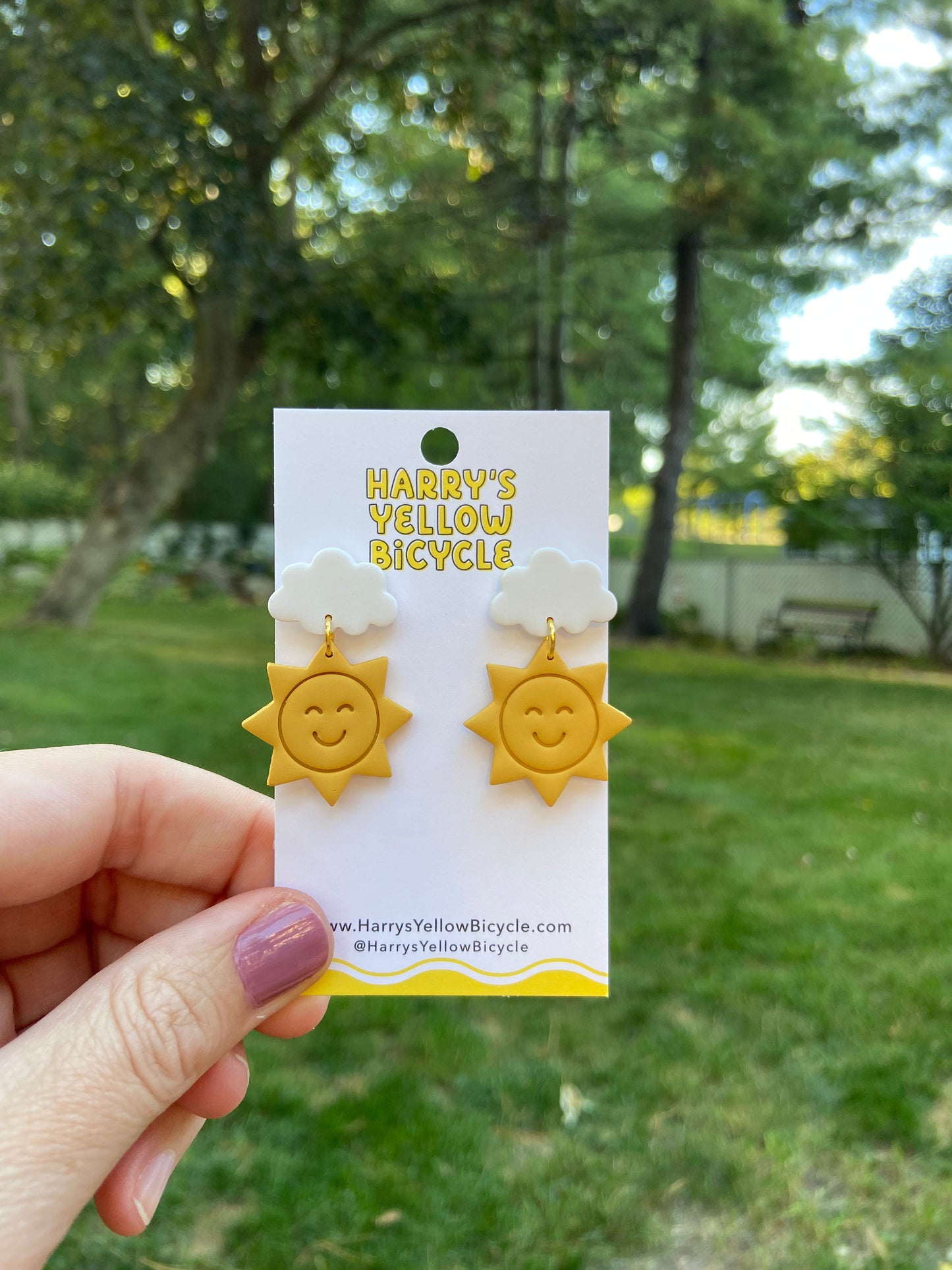 earrings - polymer clay