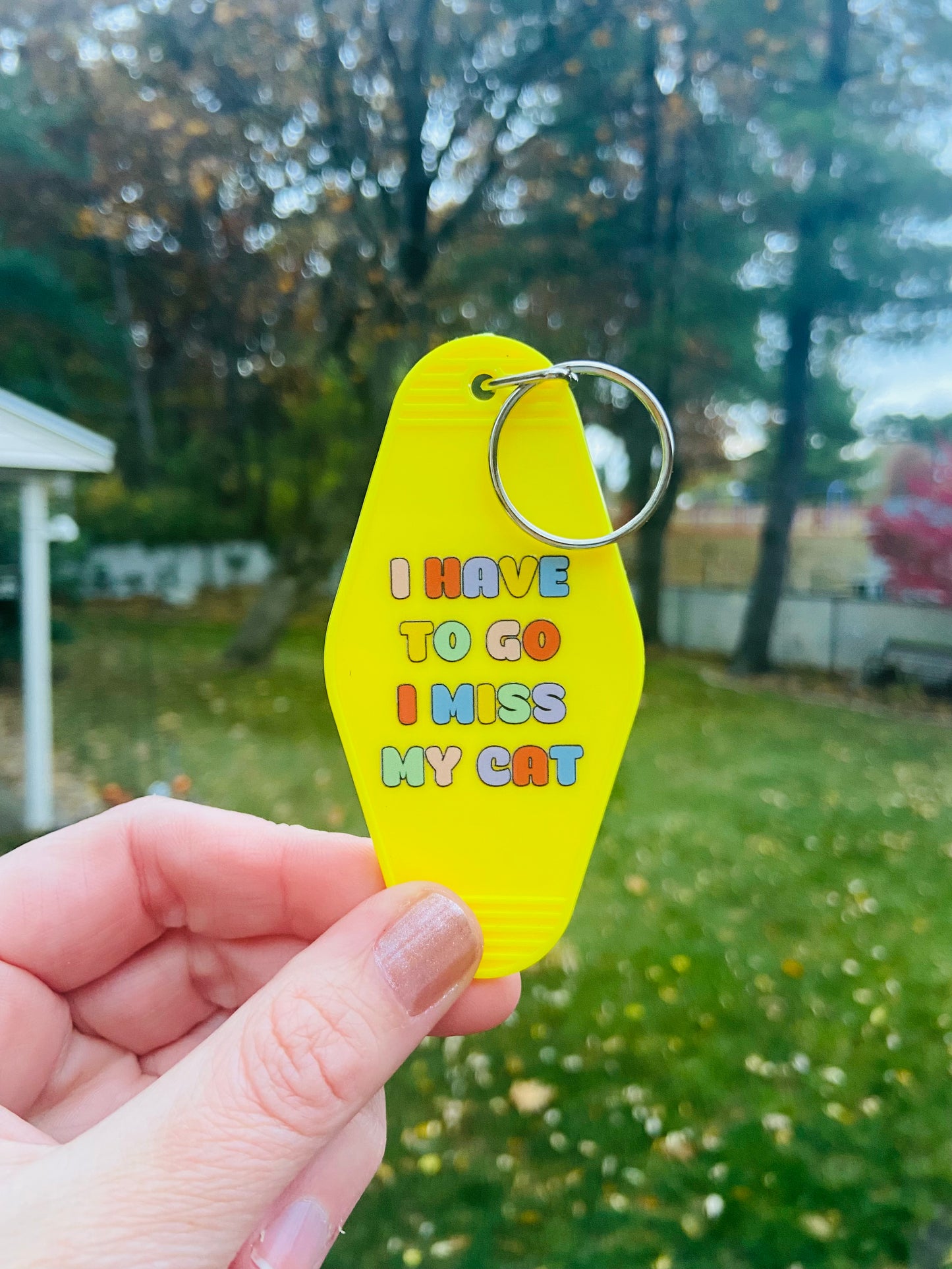 motel keychain