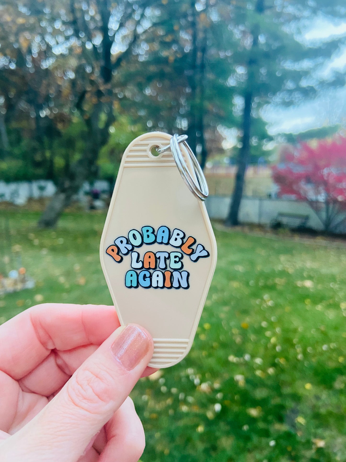 motel keychain