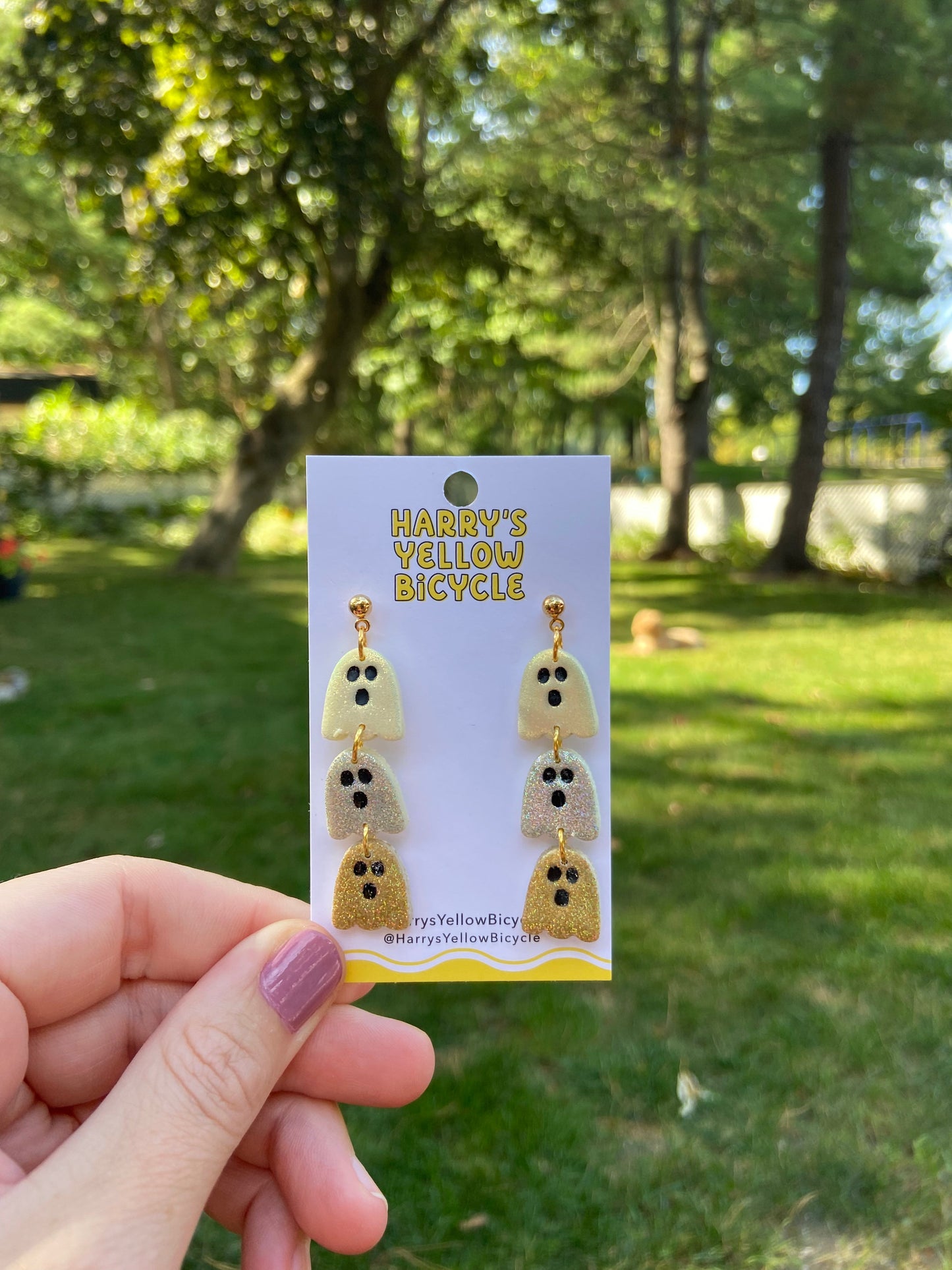 earrings - polymer clay