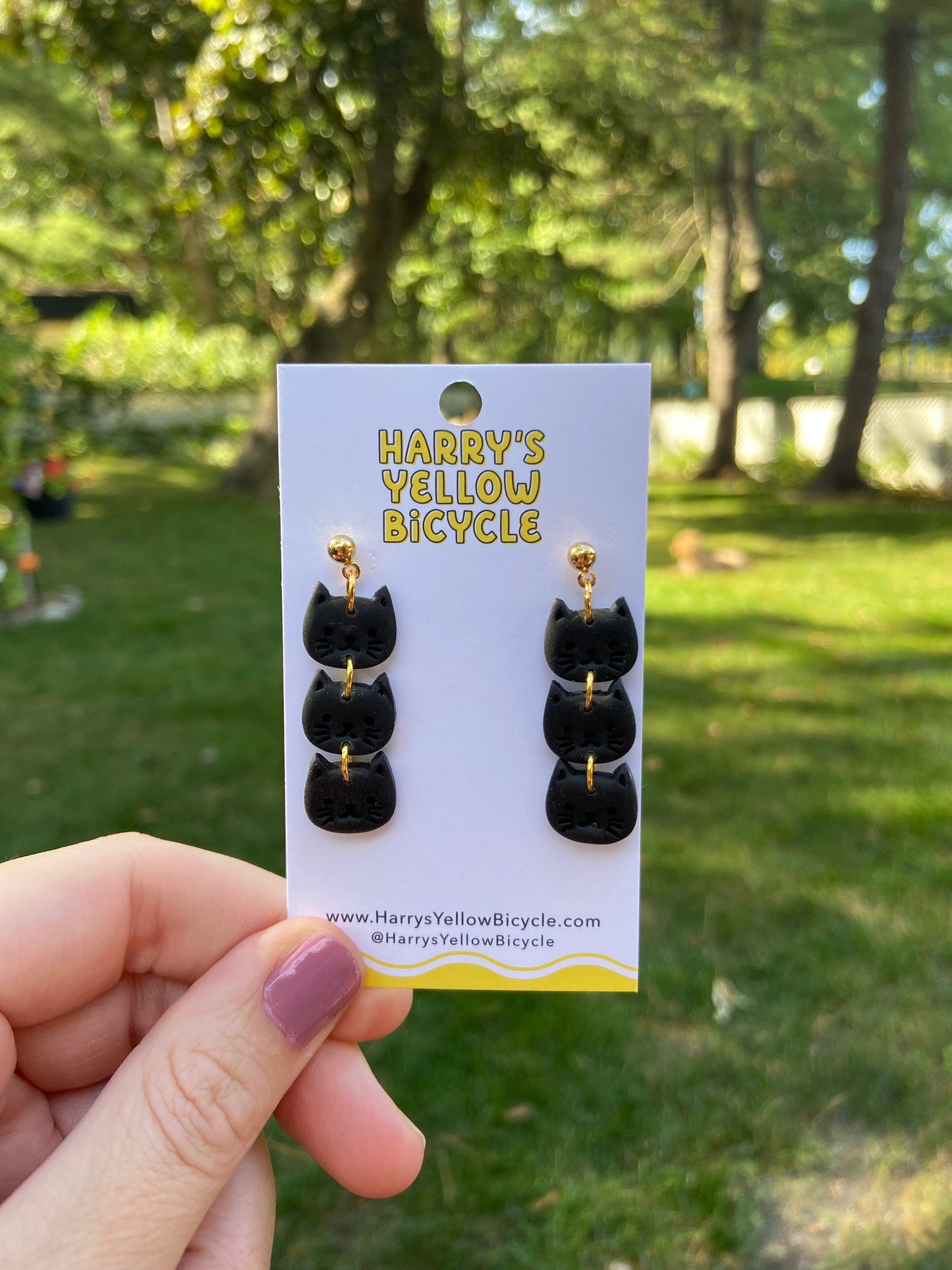 earrings - polymer clay