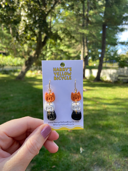 earrings - polymer clay