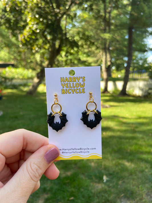 earrings - polymer clay