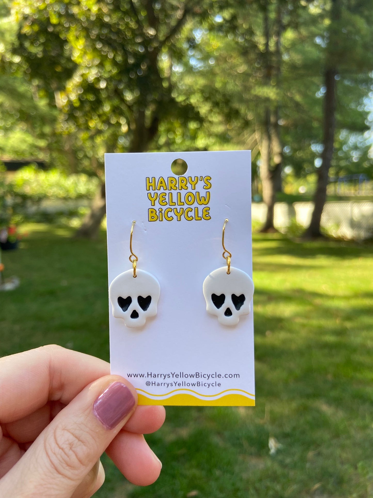 earrings - polymer clay