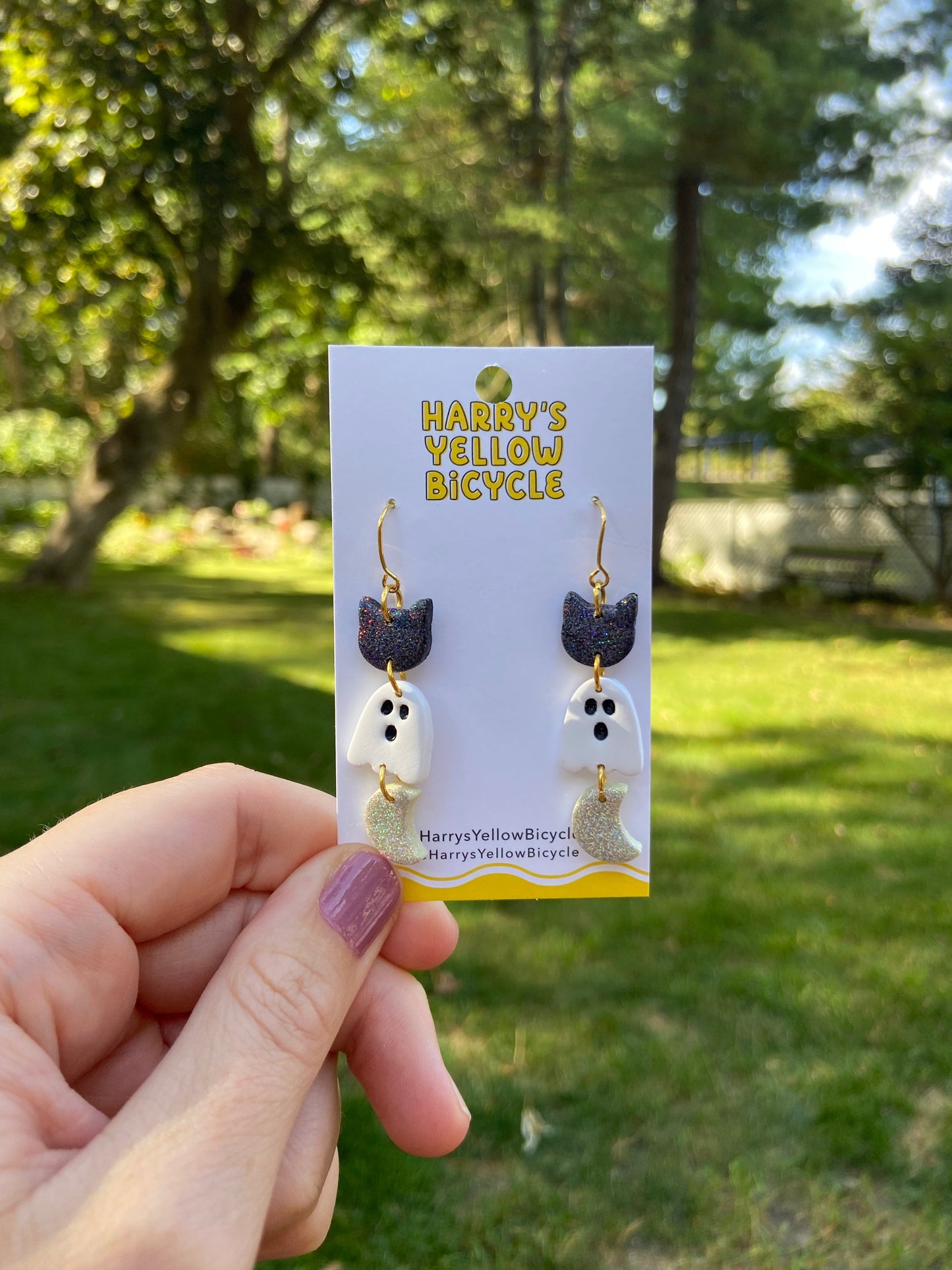 earrings - polymer clay