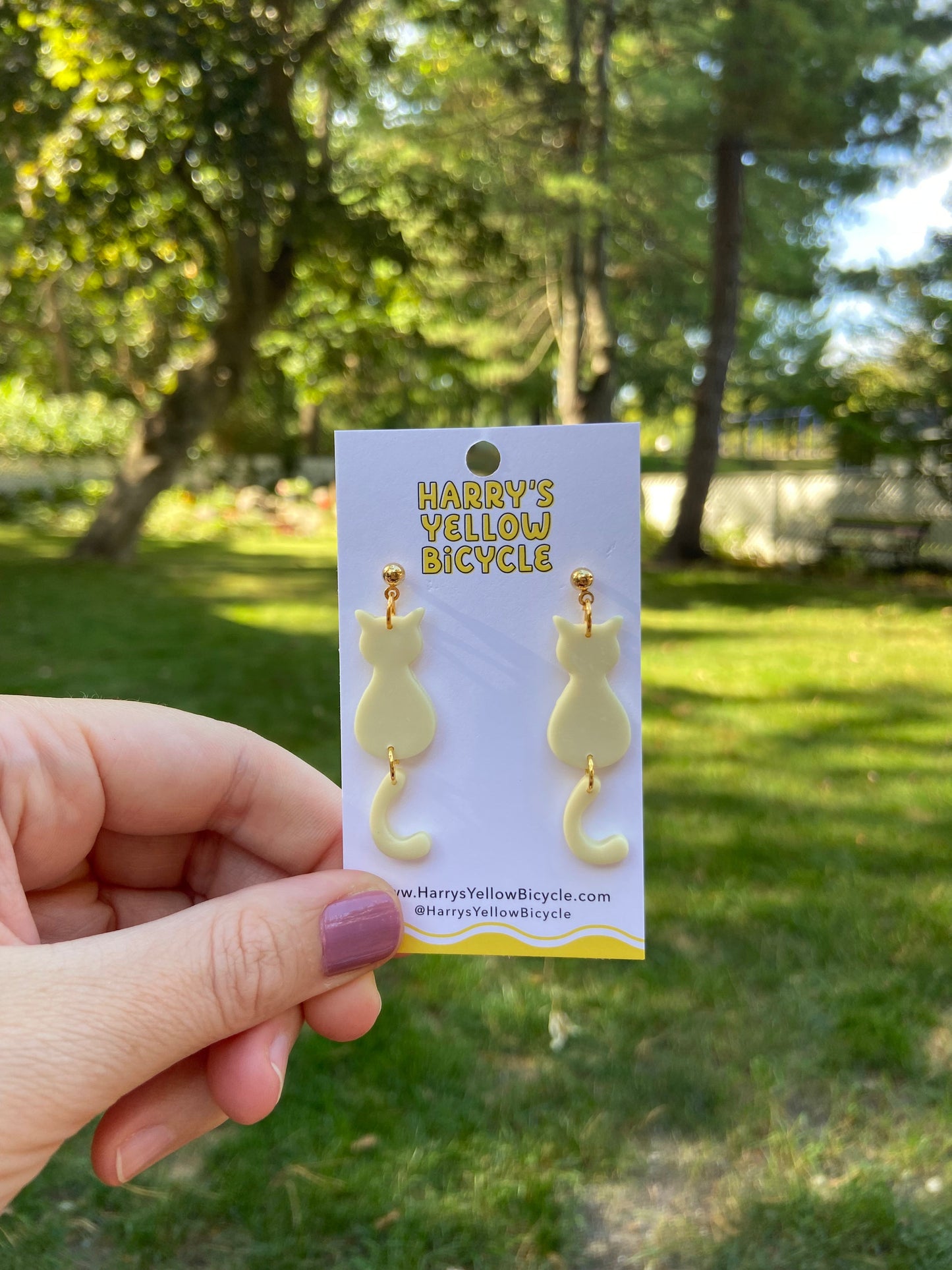 earrings - polymer clay