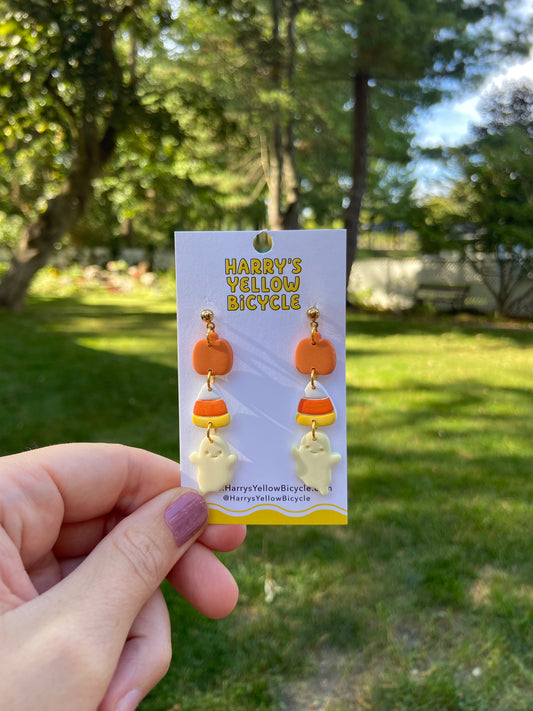 earrings - polymer clay