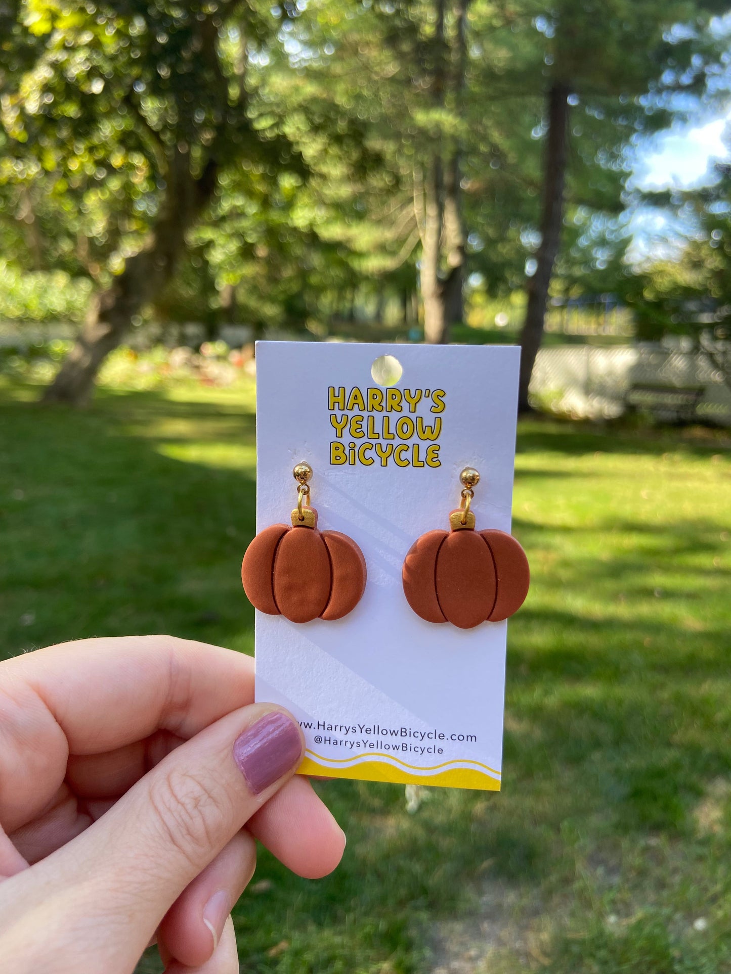 earrings - polymer clay