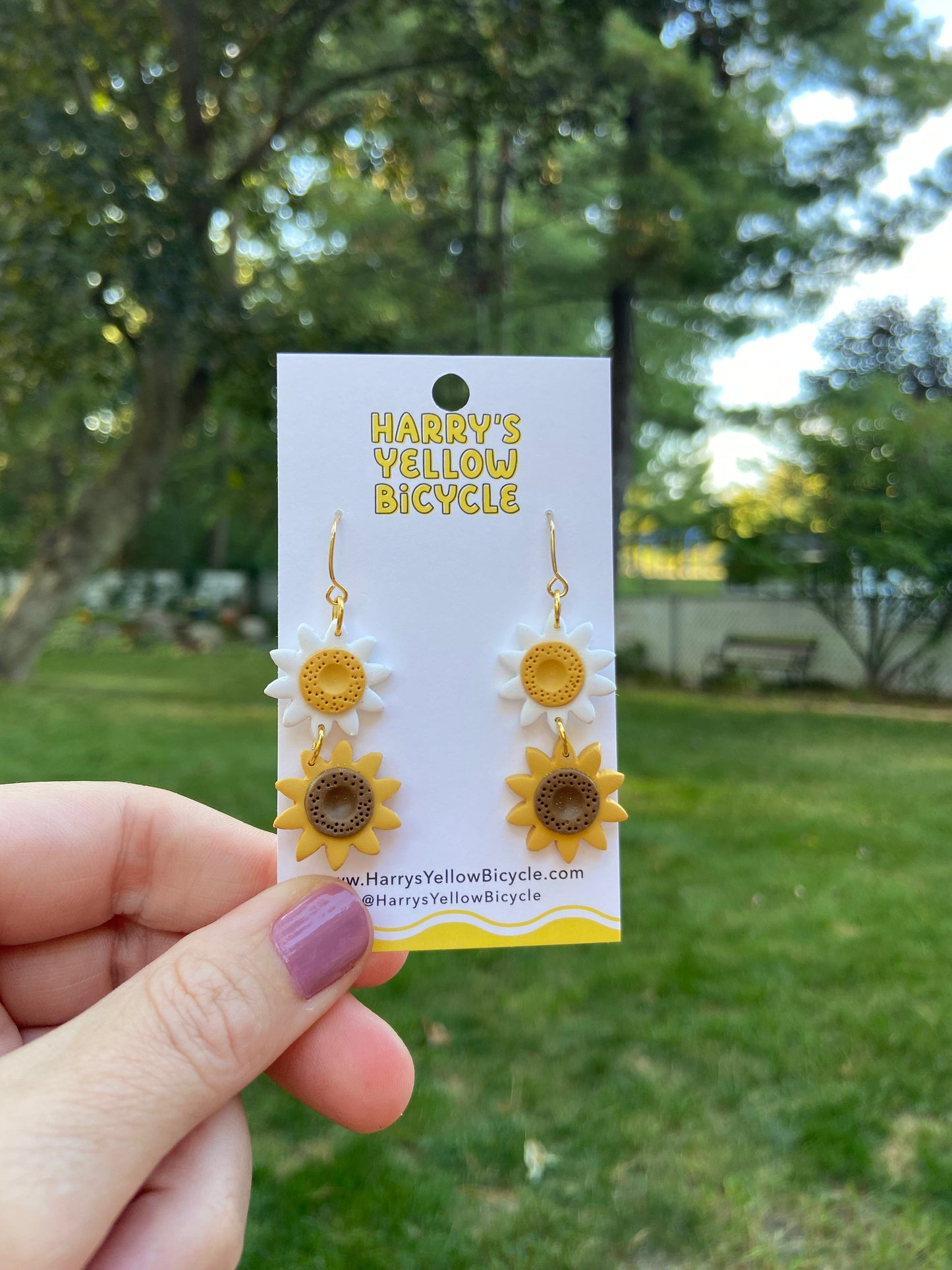 earrings - polymer clay