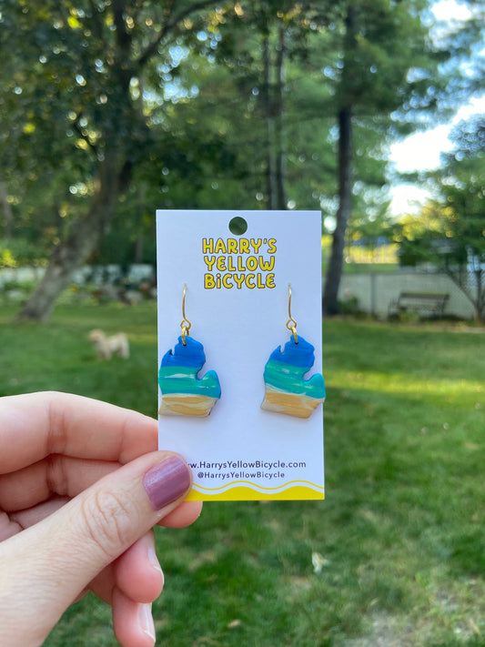 earrings - polymer clay