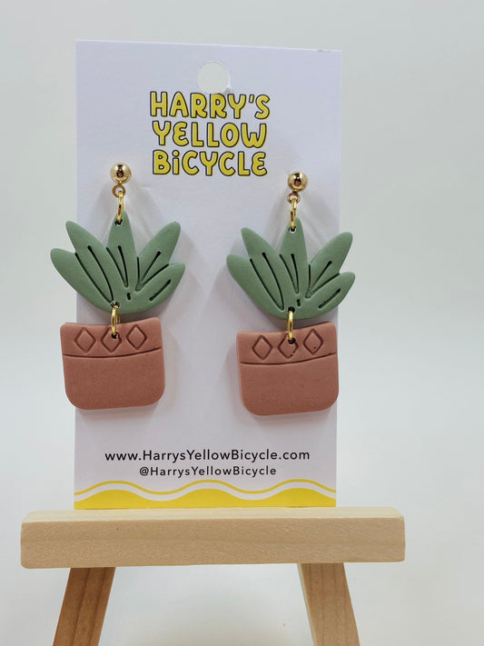 polymer clay earrings