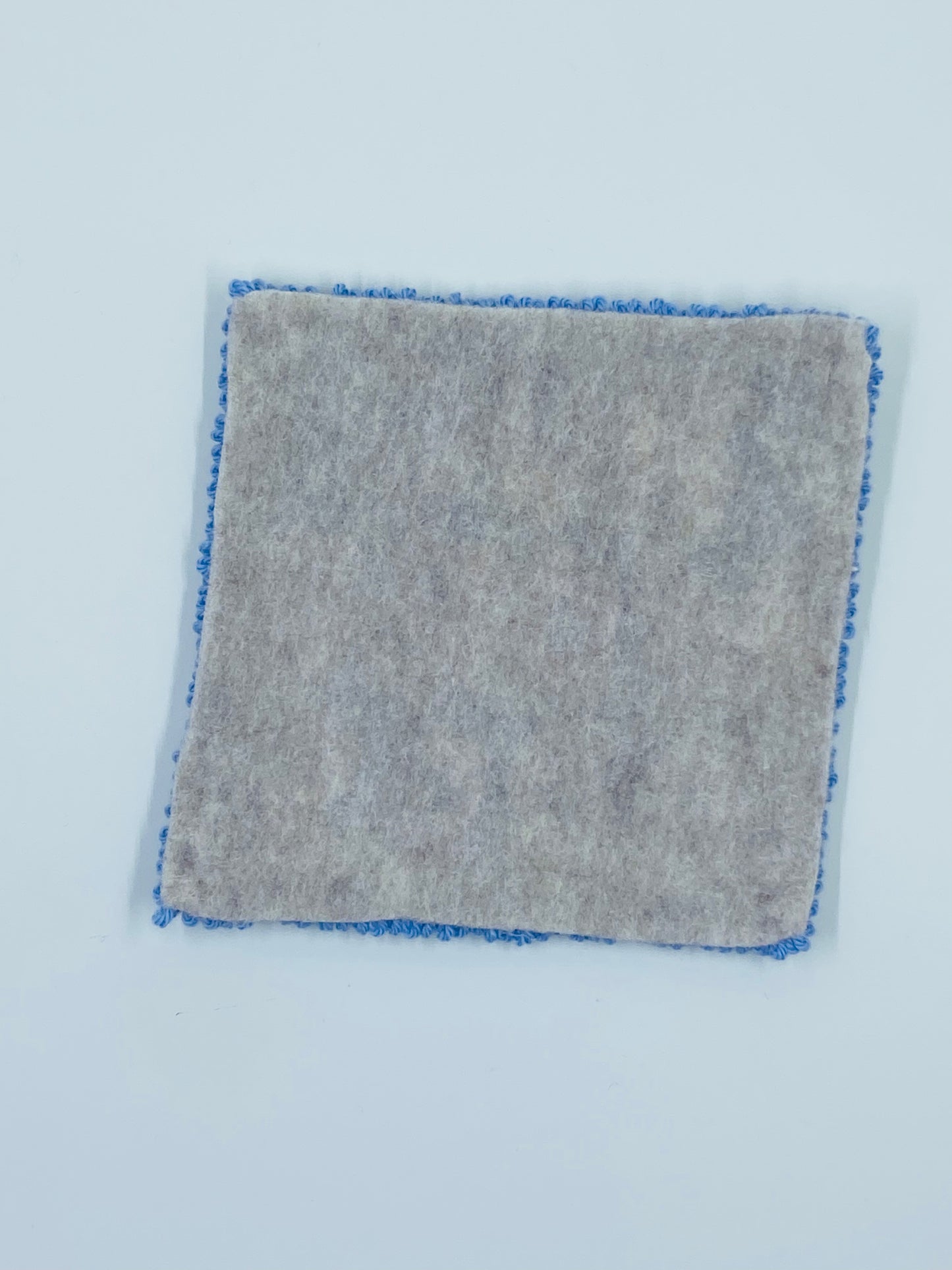 punch needle mug rug - hug more dogs