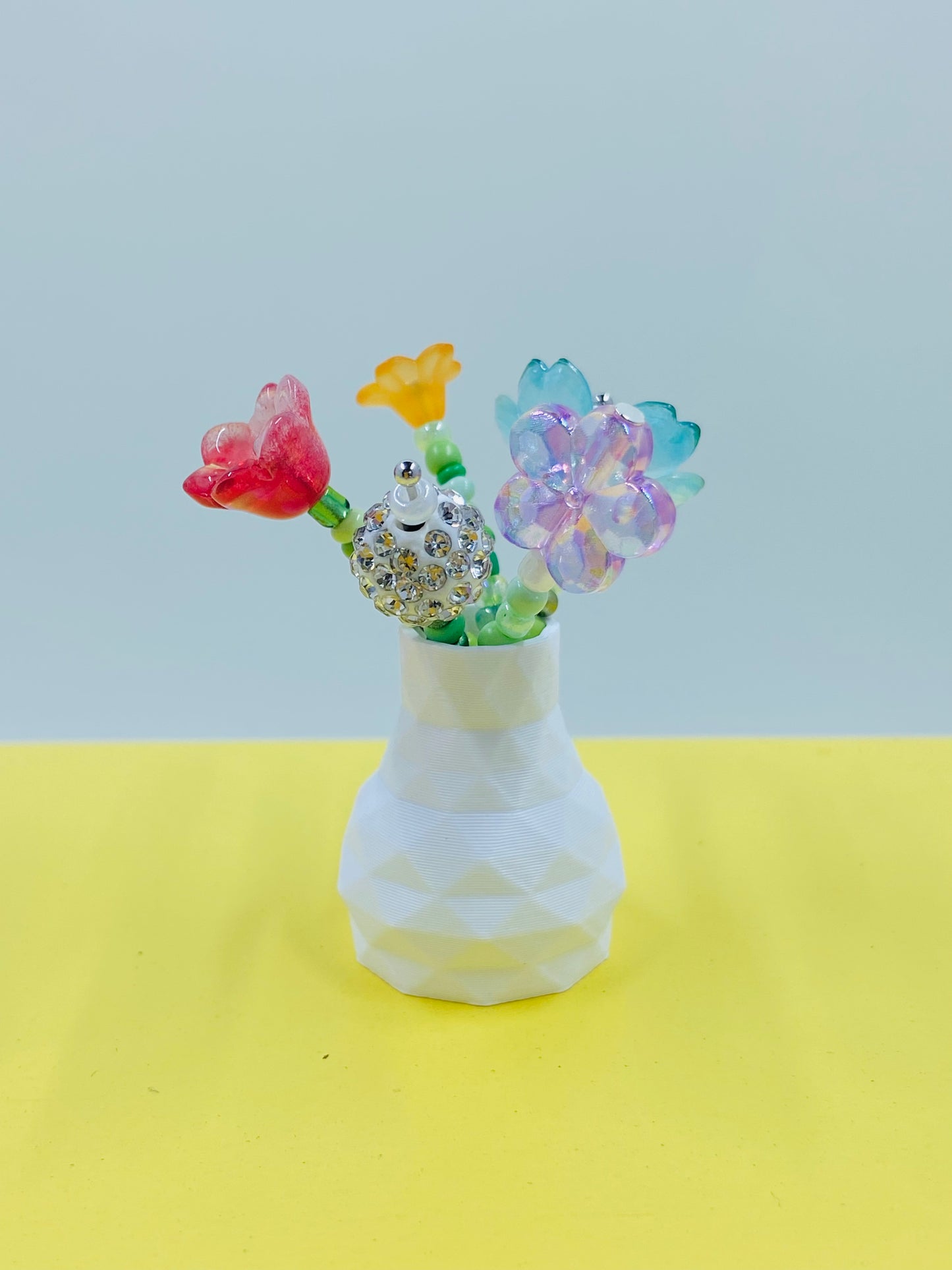mystery mini beaded flower bouquet