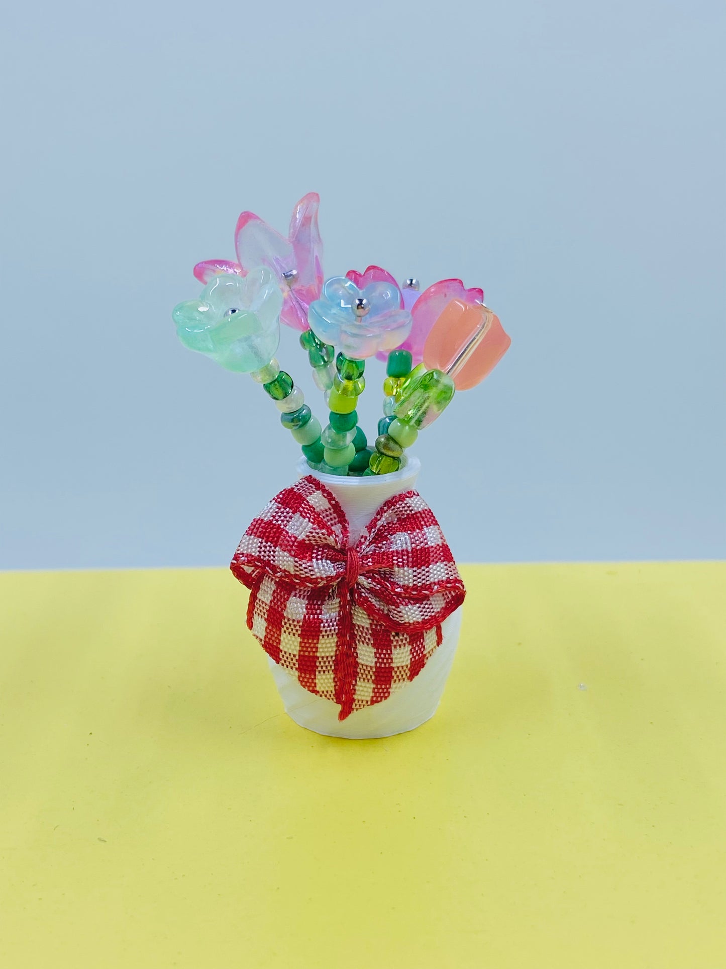 mystery mini beaded flower bouquet