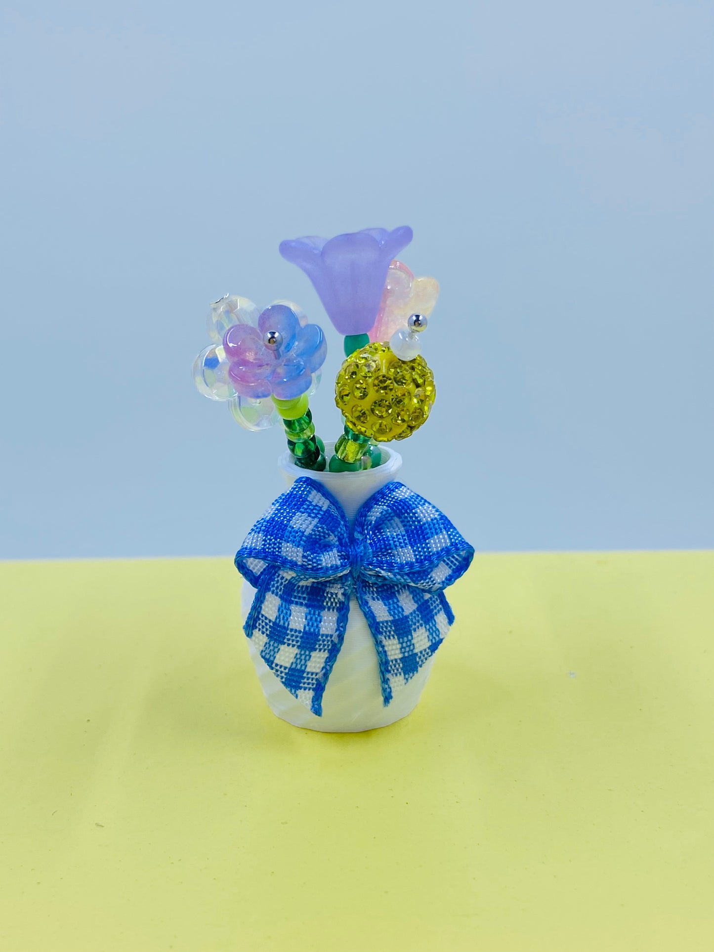 mystery mini beaded flower bouquet