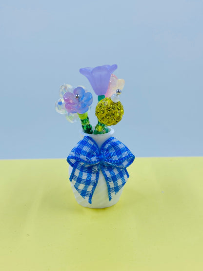 mystery mini beaded flower bouquet