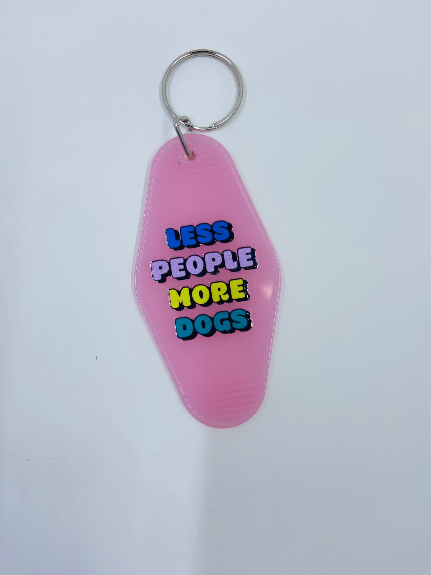 motel keychain - more dogs